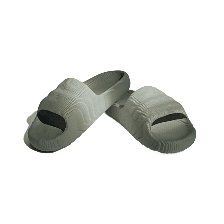 adidas Adilette 22 Slides 'Gradient Pack - Wonder Silver' Angle 2