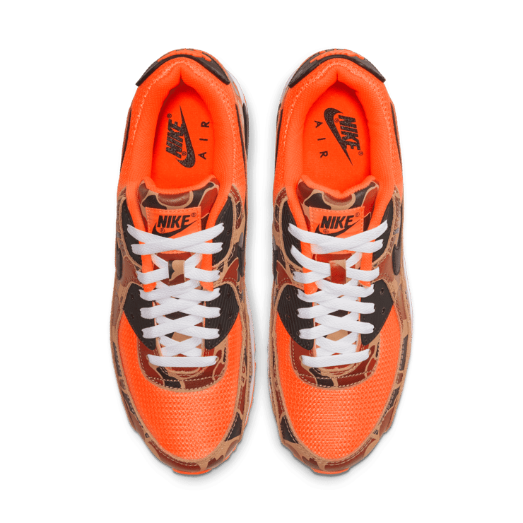 Nike Air Max 90 Duck Camo Orange Angle 1