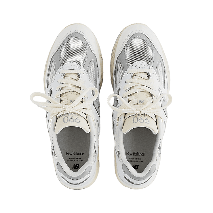 New Balance 990v2 Made In USA By Teddy Santis Sea Salt Angle 0
