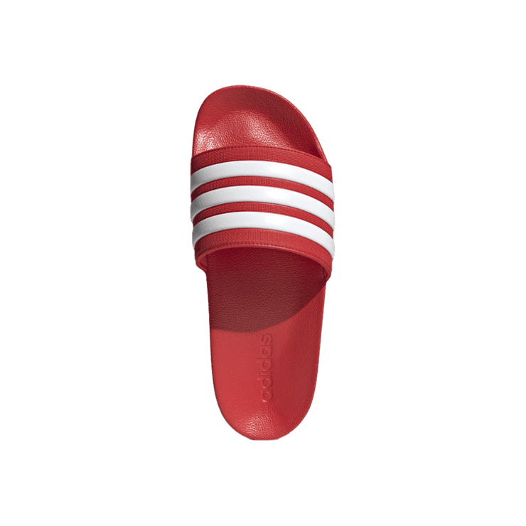 adidas Adilette Shower Slide 'Vivid Red' Angle 0