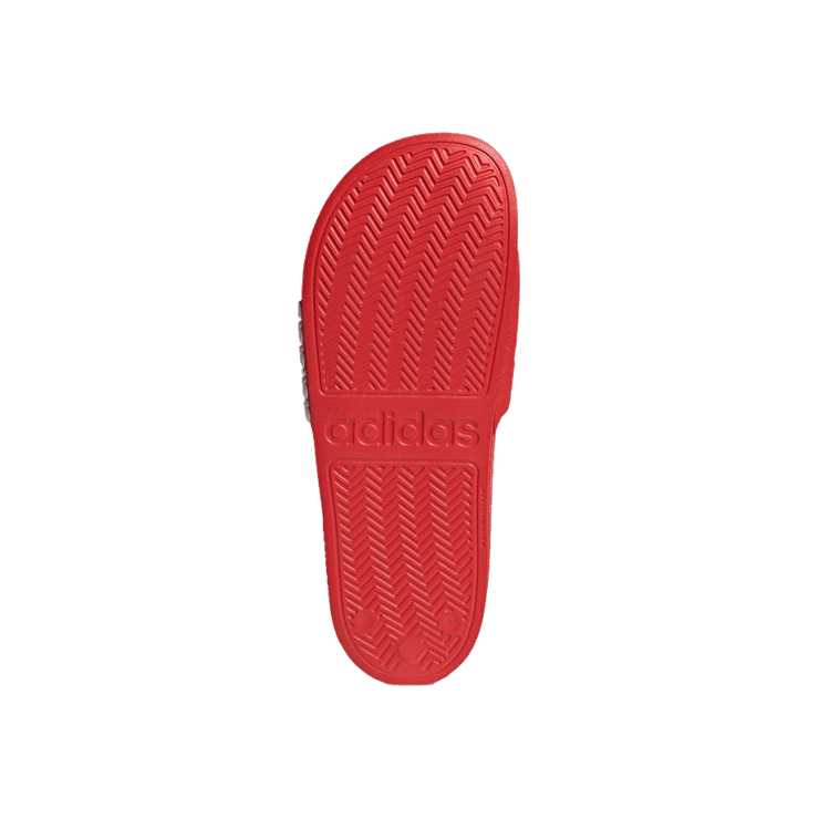 adidas Adilette Shower Slide 'Vivid Red' Angle 1