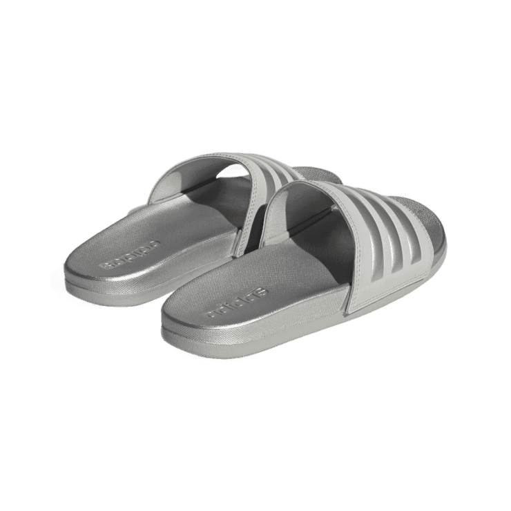 adidas Adilette Comfort Slide 'Grey Silver Metallic' (W) Angle 3