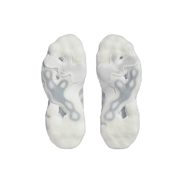 adidas Trae Young 3 'White Silver Metallic' Angle 1