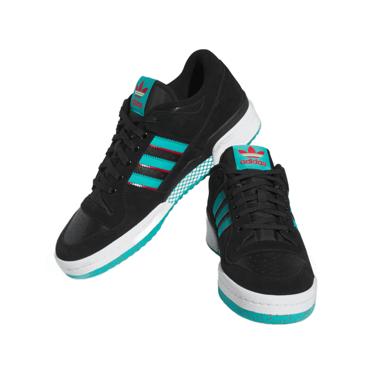 adidas Forum 84 Low ADV 'Retro Colors - Black' Angle 2