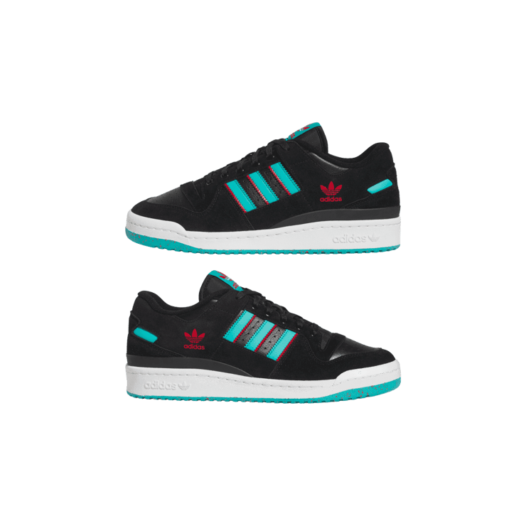 adidas Forum 84 Low ADV 'Retro Colors - Black' Angle 5
