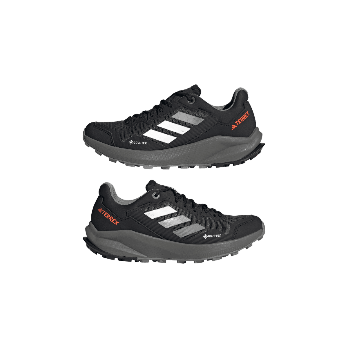 adidas Terrex Trail Rider GORE-TEX 'Black Grey' (W) Angle 5