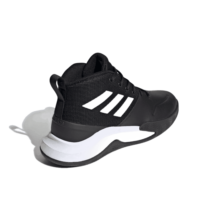 adidas Own The Game 2.0 'Black White' Angle 3