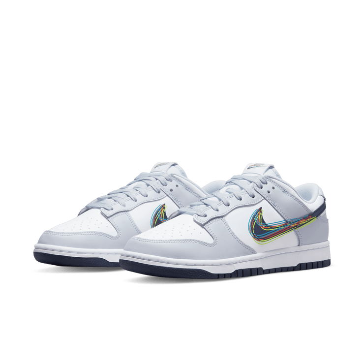 Nike Dunk Low 3D Swoosh Angle 2