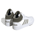 adidas Hoops 3.0 Mid Classic 'White Olive Strata' Angle 3