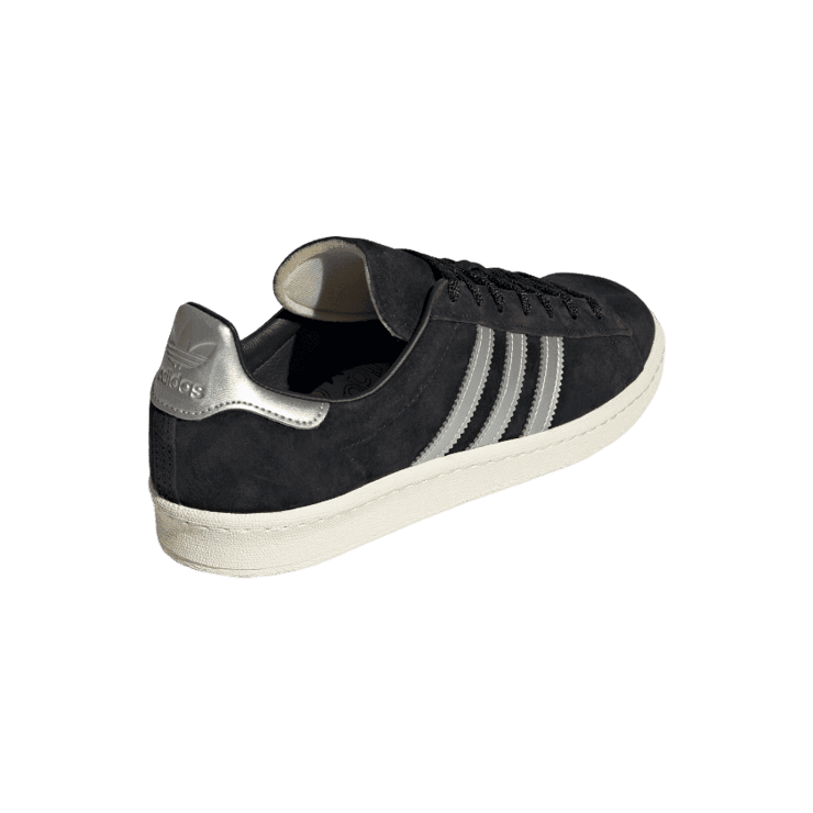 adidas Campus 'Black Metallic Silver' Angle 3