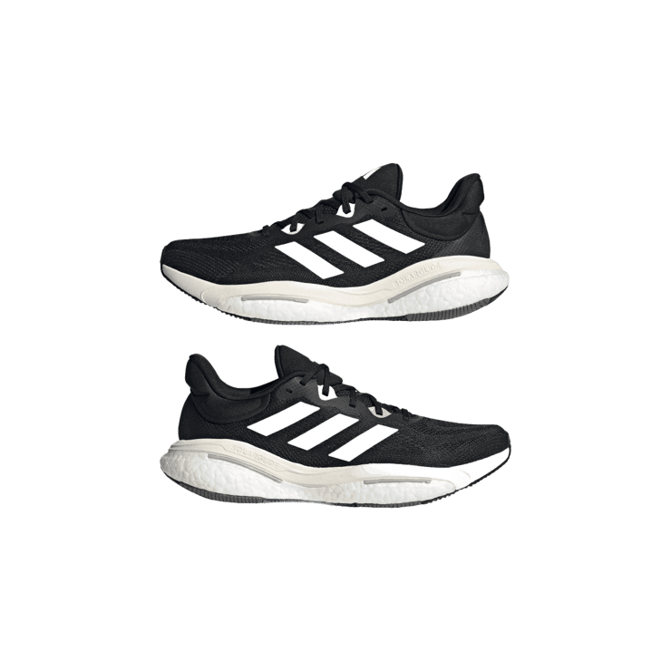 adidas SolarGlide 6 'Black White' Angle 5