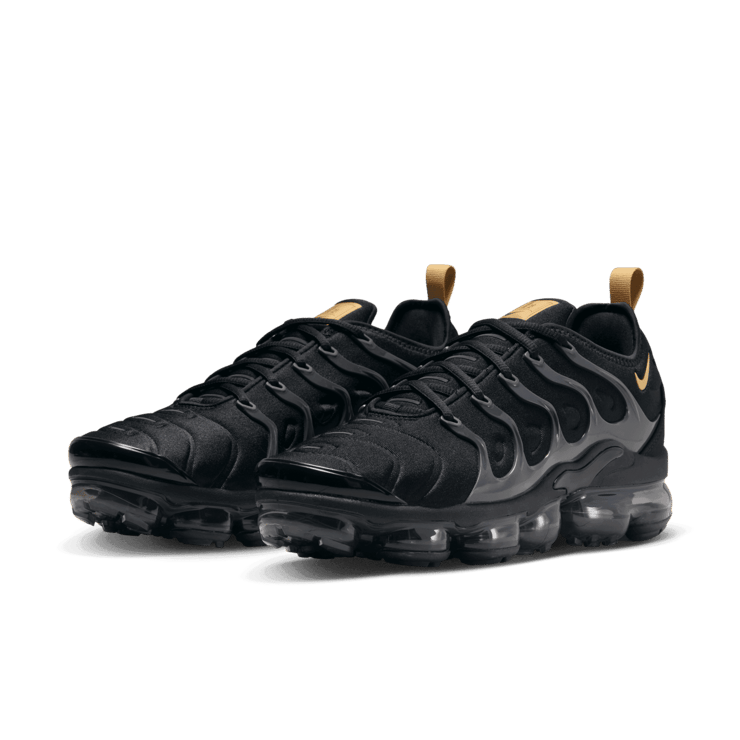 Nike Air VaporMax Plus Black Metallic Gold Anthracite BQ5068 001