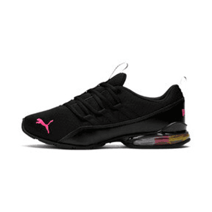 Puma Riaze Prowl Rainbow 'Black Luminous Pink' (W) Angle 0