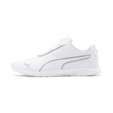 PUMA Ella Lace Up in White/Silver Angle 0