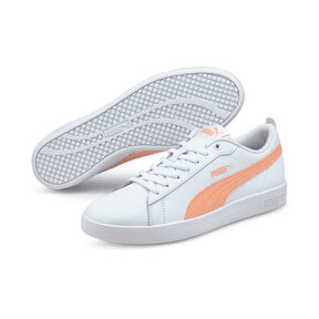 Puma Smash v2 Leather 'White Apricot Blush' (W) Angle 0