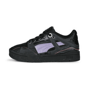 PUMA x THE RAGGED PRIEST Slipstream Sneakers in Black/Vivid Violet Angle 0