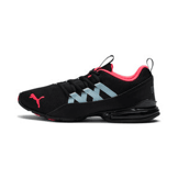 PUMA Riaze Prowl Training in Black/Ignite Pink/Aquamarine Angle 0