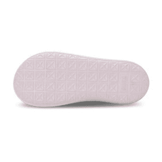 PUMA Summer Camp Suede Mayu Slides in Pristine/Lavender Fog Angle 0