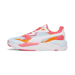 PUMA X-Ray Speed Sneakers in Icy Blue/White/Electric Blush Angle 0
