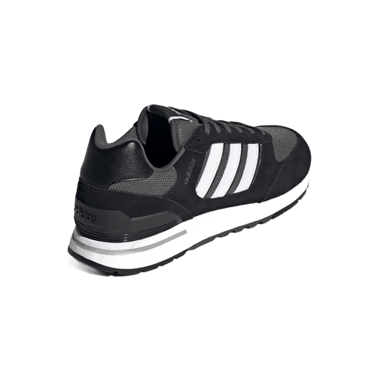 adidas Run 80s 'Black White' Angle 3