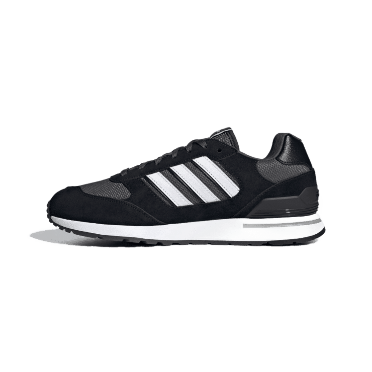 adidas Run 80s 'Black White' Angle 4