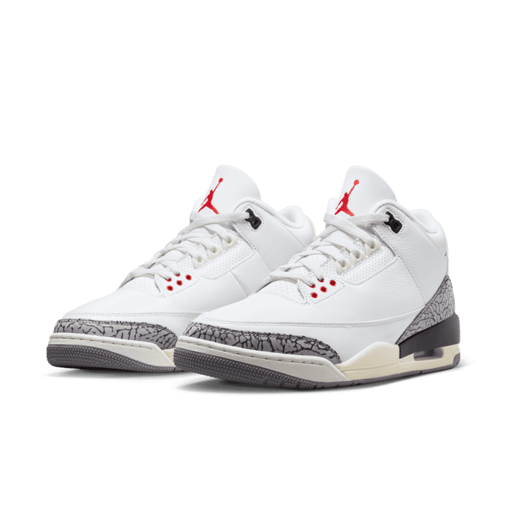 Air Jordan 3 Reimagined White Cement Angle 2