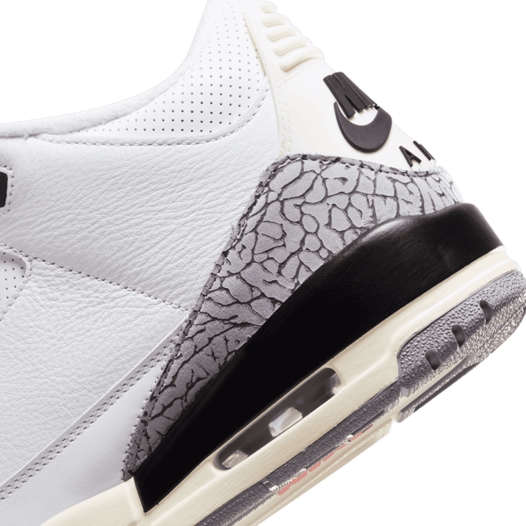 Air Jordan 3 Reimagined White Cement Angle 5