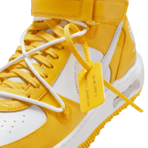 Nike Air Force 1 Mid SP Off-White Varsity Maize Angle 8