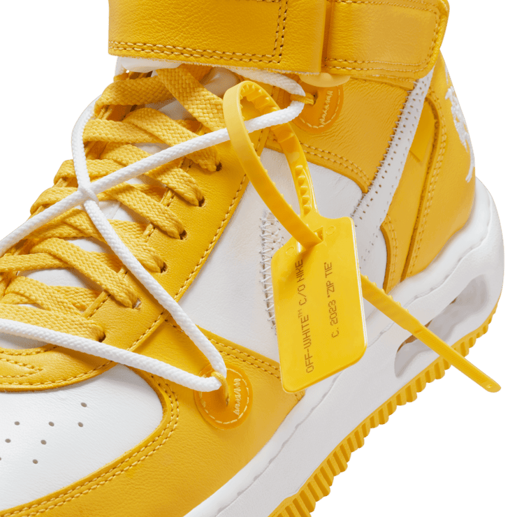 Nike Air Force 1 Mid SP Off-White Varsity Maize - DR0500-101 Nike Air Force 1 Mid SP Off-White Varsity Maize - DR0500-101