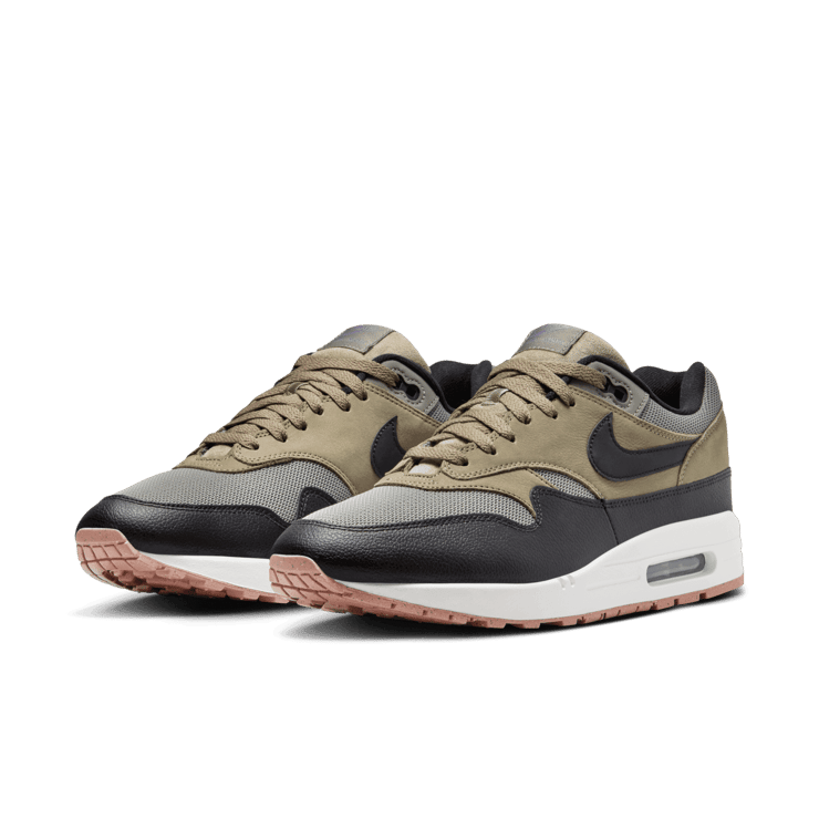 Nike Air Max 1 Dark Stucco Black Angle 2