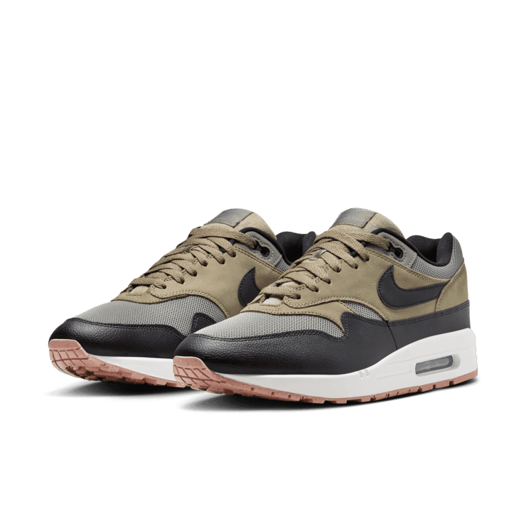 Nike Air Max 1 Dark Stucco Black Angle 2