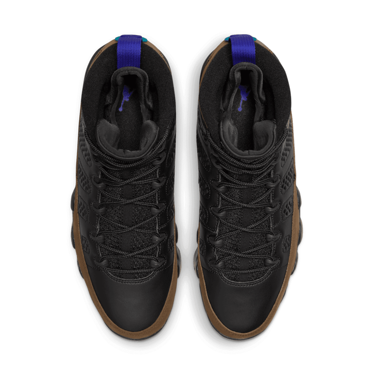 Jordan 9 Olive Concord Angle 1