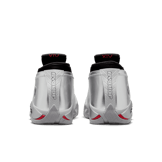 Air Jordan 14 Low Metallic Silver (W) Angle 3