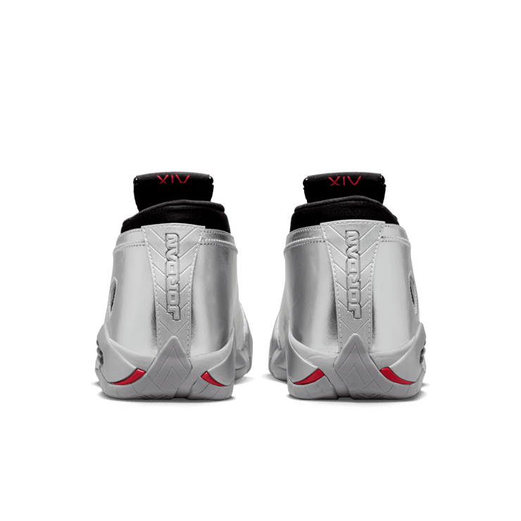 Air Jordan 14 Low Metallic Silver (W) Angle 3