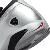 Air Jordan 14 Low Metallic Silver (W) Angle 5