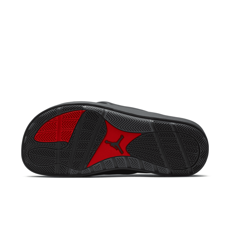 Jordan Sophia Slide 'Off Noir Fire Red' (W) Angle 1