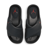Jordan Sophia Slide 'Off Noir Fire Red' (W) Angle 3