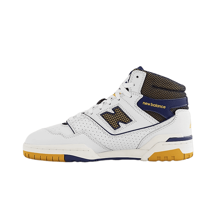 New Balance 650 Aime Leon Dore Gold Navy Angle 0