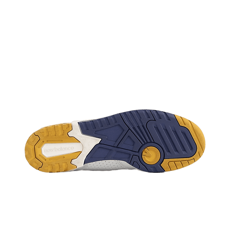 New Balance 650 Aime Leon Dore Gold Navy Angle 3