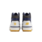 New Balance 650 Aime Leon Dore Gold Navy Angle 4