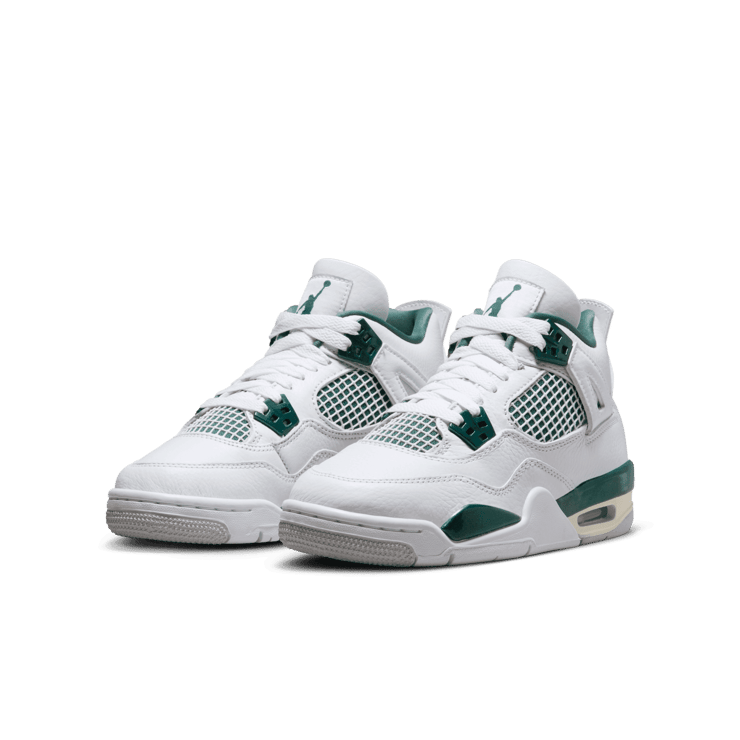 Air Jordan 4 Retro Oxidized Green (GS) Angle 2