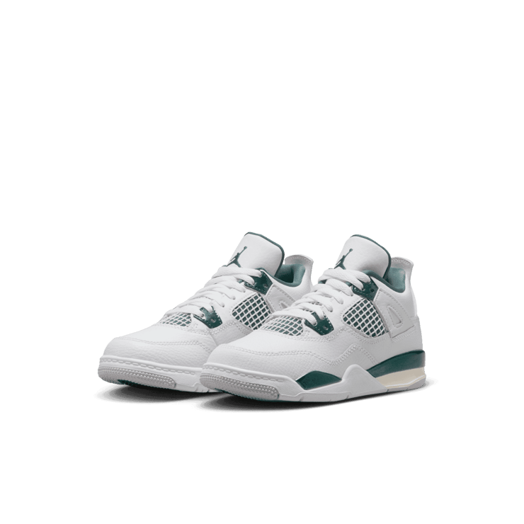 Air Jordan 4 Retro Oxidized Green (PS) Angle 2