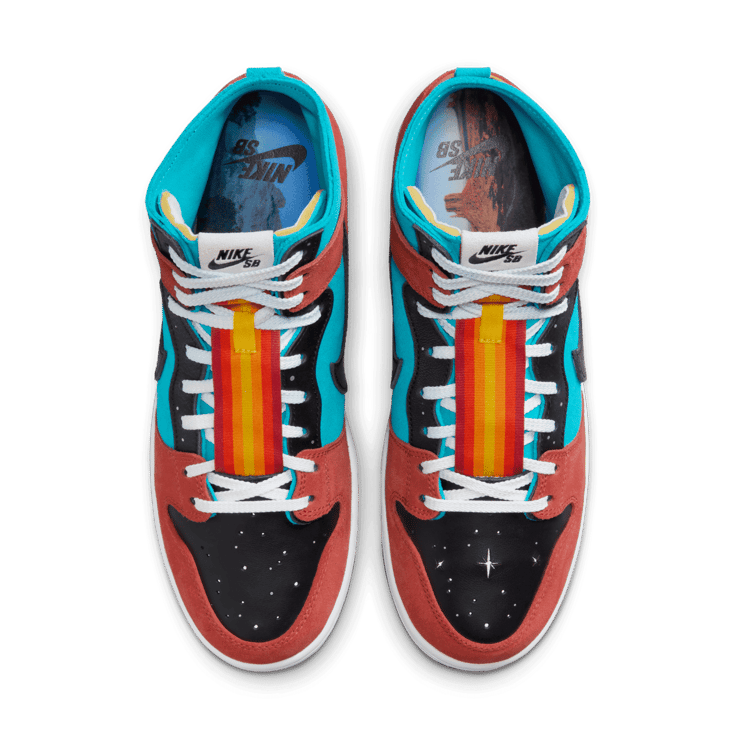 Nike SB Dunk High Di'orr Greenwood Navajo Arts Angle 1