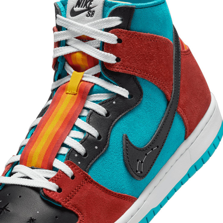 Nike SB Dunk High Di'orr Greenwood Navajo Arts Angle 4