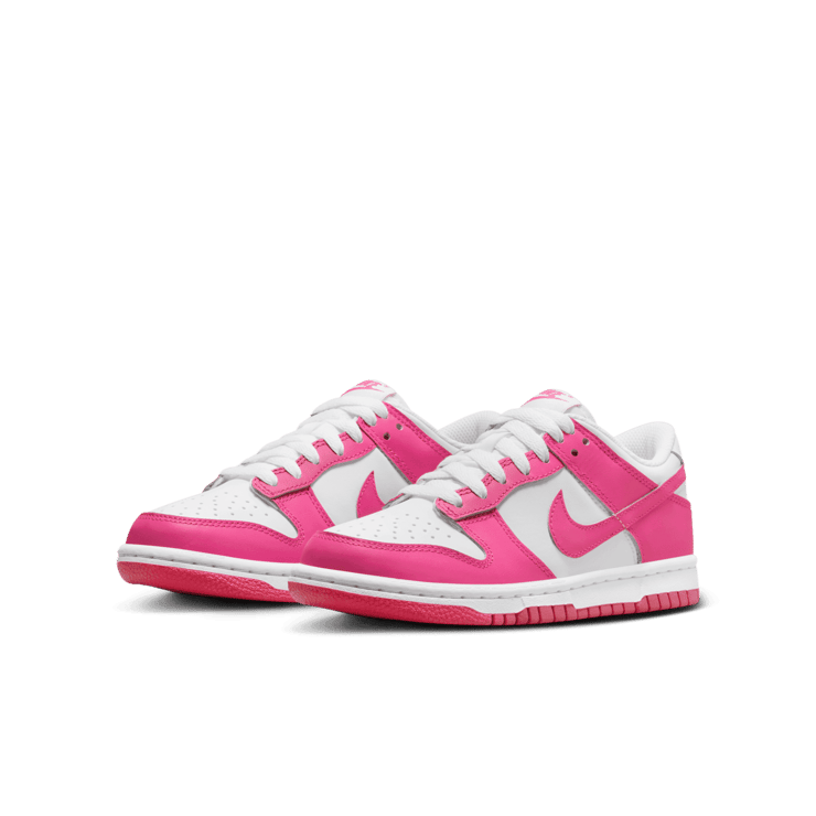 Nike Dunk Low Laser Fuchsia (GS) Angle 2