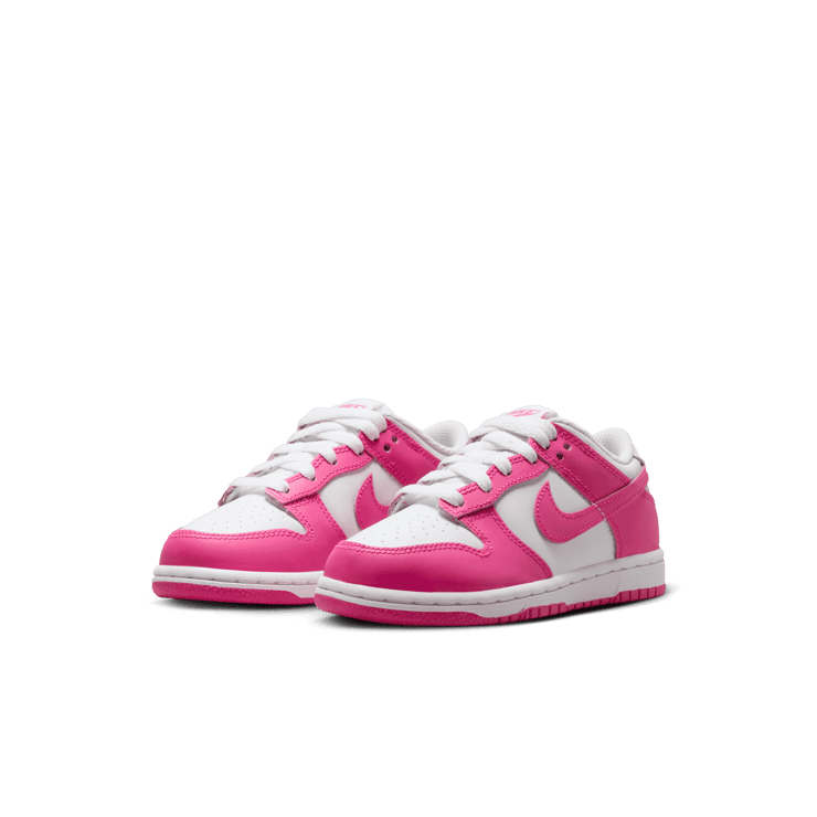 Nike Dunk Low Laser Fuchsia (PS) Angle 2