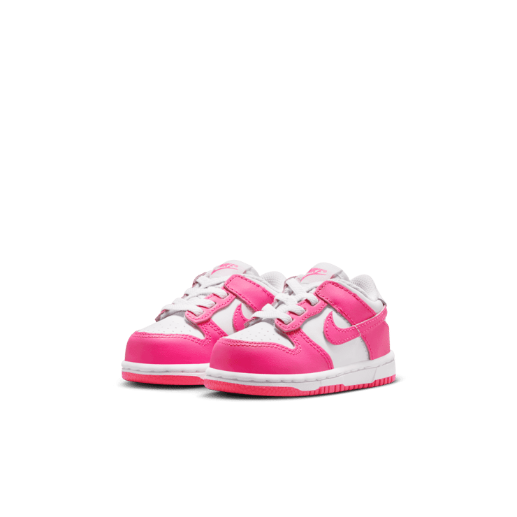 Nike Dunk Low Laser Fuchsia (TD) Angle 2