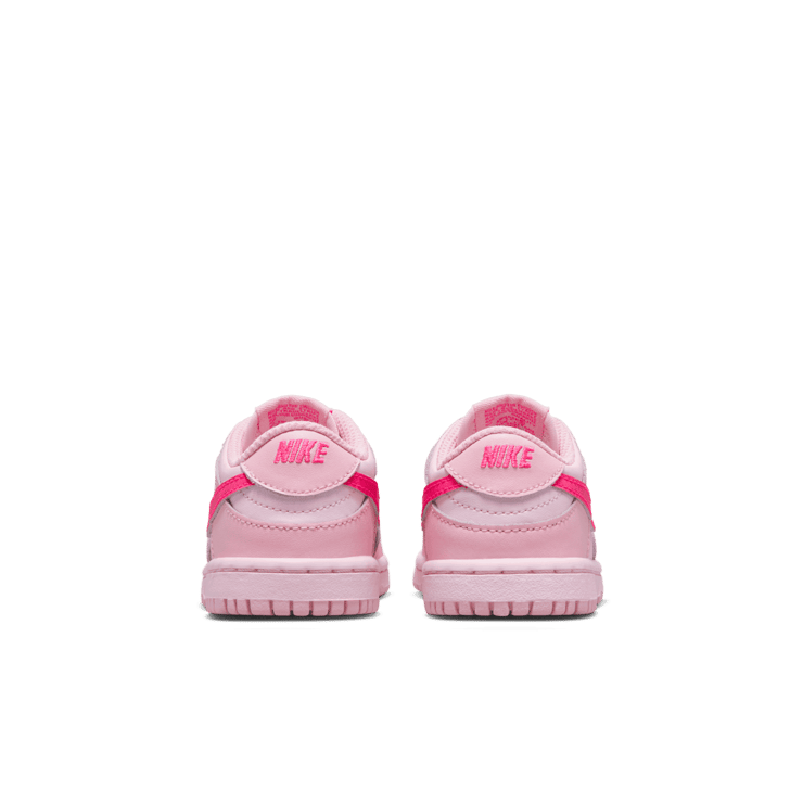 Nike Dunk Low Triple Pink (TD) Angle 3