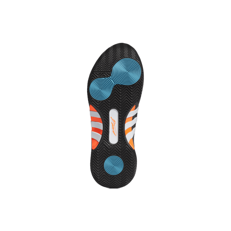 adidas D.O.N. Issue 5 Core Black Light Blue Angle 1