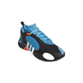 adidas D.O.N. Issue 5 Core Black Light Blue Angle 2